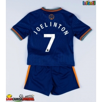 Camisa de Futebol Newcastle United Joelinton #7 Equipamento Alternativo Infantil 2025-26 Manga Curta (+ Calças curtas)
